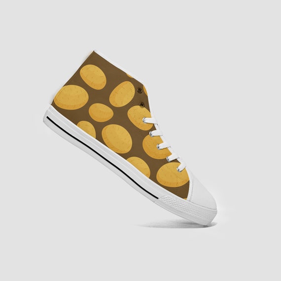 Potato Canvas Shoes, High Top Canvas Shoes, Low Top Canvas