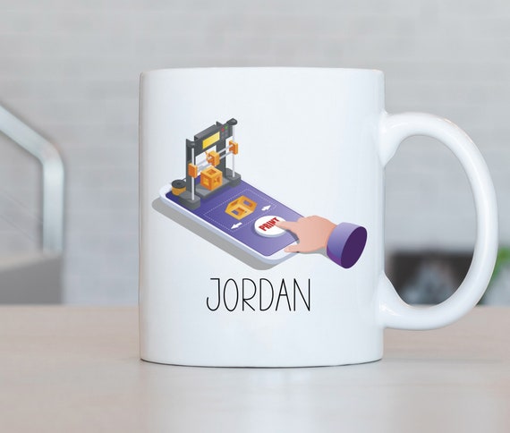3D Printing Mug, Personalized 3D Printing Coffee Cup, 3D Printing Present, 3D  Printing Gift Ideas, 3D Printing Birthday Gifts LB110 - Etsy
