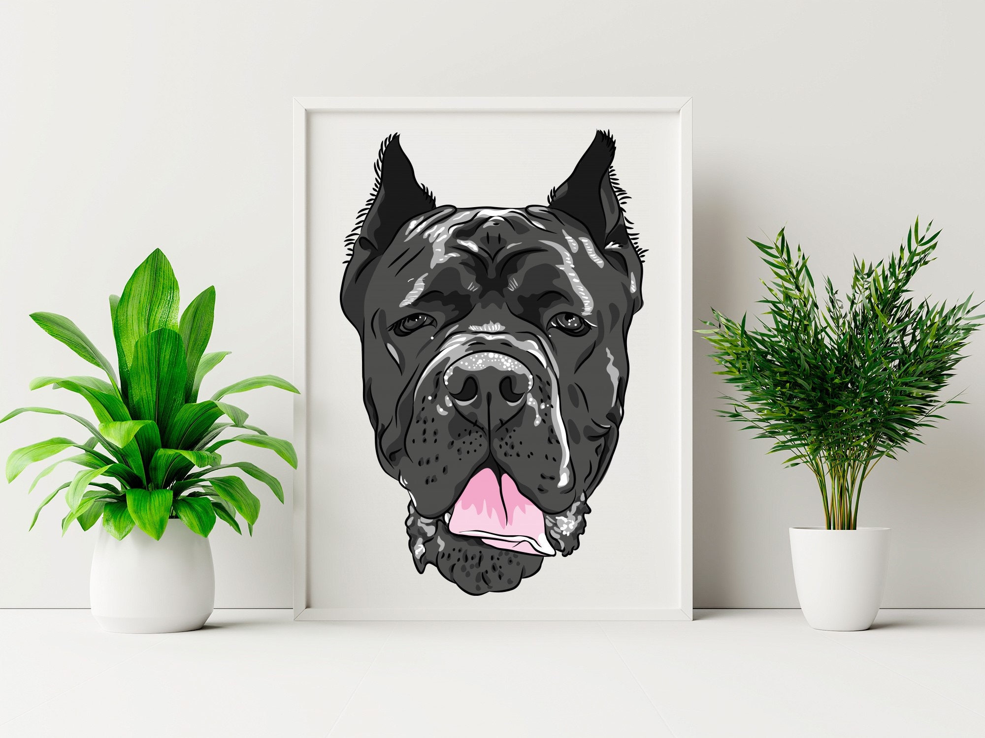 Cane Corso Poster Cane Corso Gift Cane Corso Present Cane Etsy