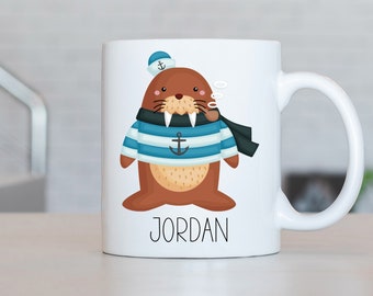 Taza de Capitán, Taza de Café de Capitán Personalizada, Regalo de Capitán, Ideas de Regalo de Capitán, Regalos de Cumpleaños de Capitán LB231