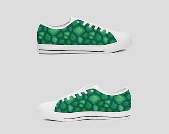 Snake Canvas Shoes, High Top Canvas Shoes, Low Top Canvas Shoes, Snake Gift, Snake Present, Animal Print Shoes LTC110