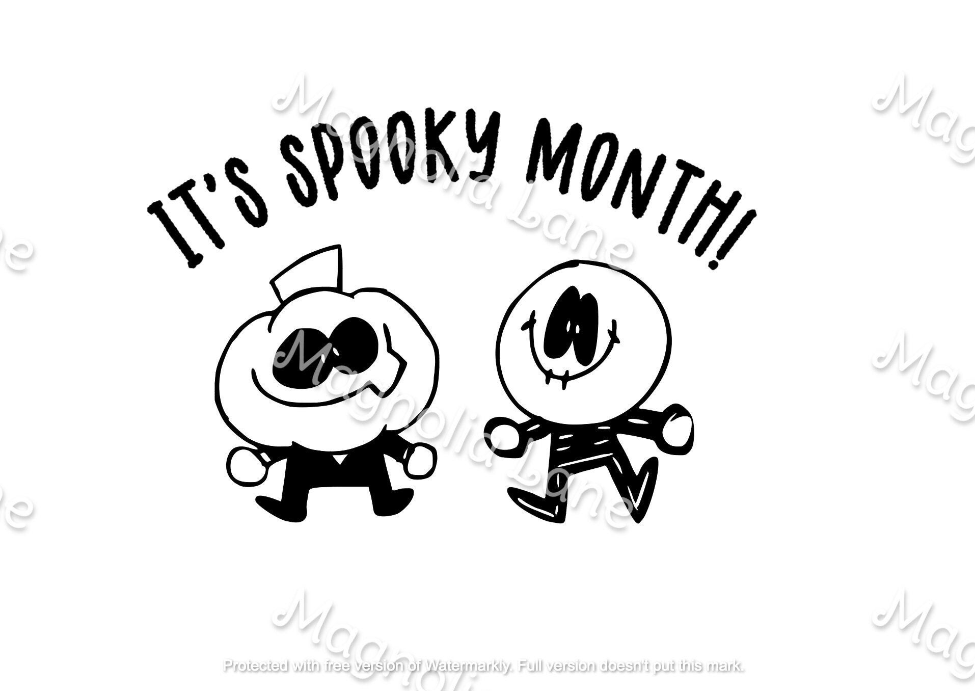 Kevin spooky month Sticker for Sale by AshtonologyArt