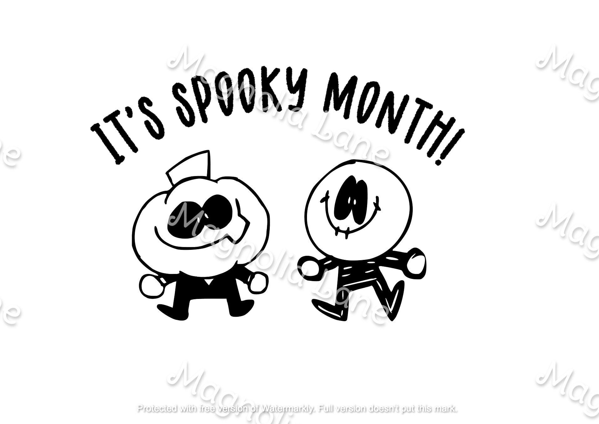 Kevin spooky month  Sticker for Sale by AshtonologyArt