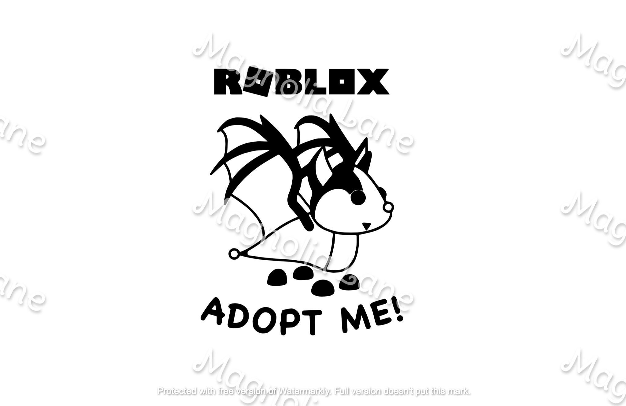 Roblox adopt me trade (blank)  Adoption, Pets drawing, Roblox