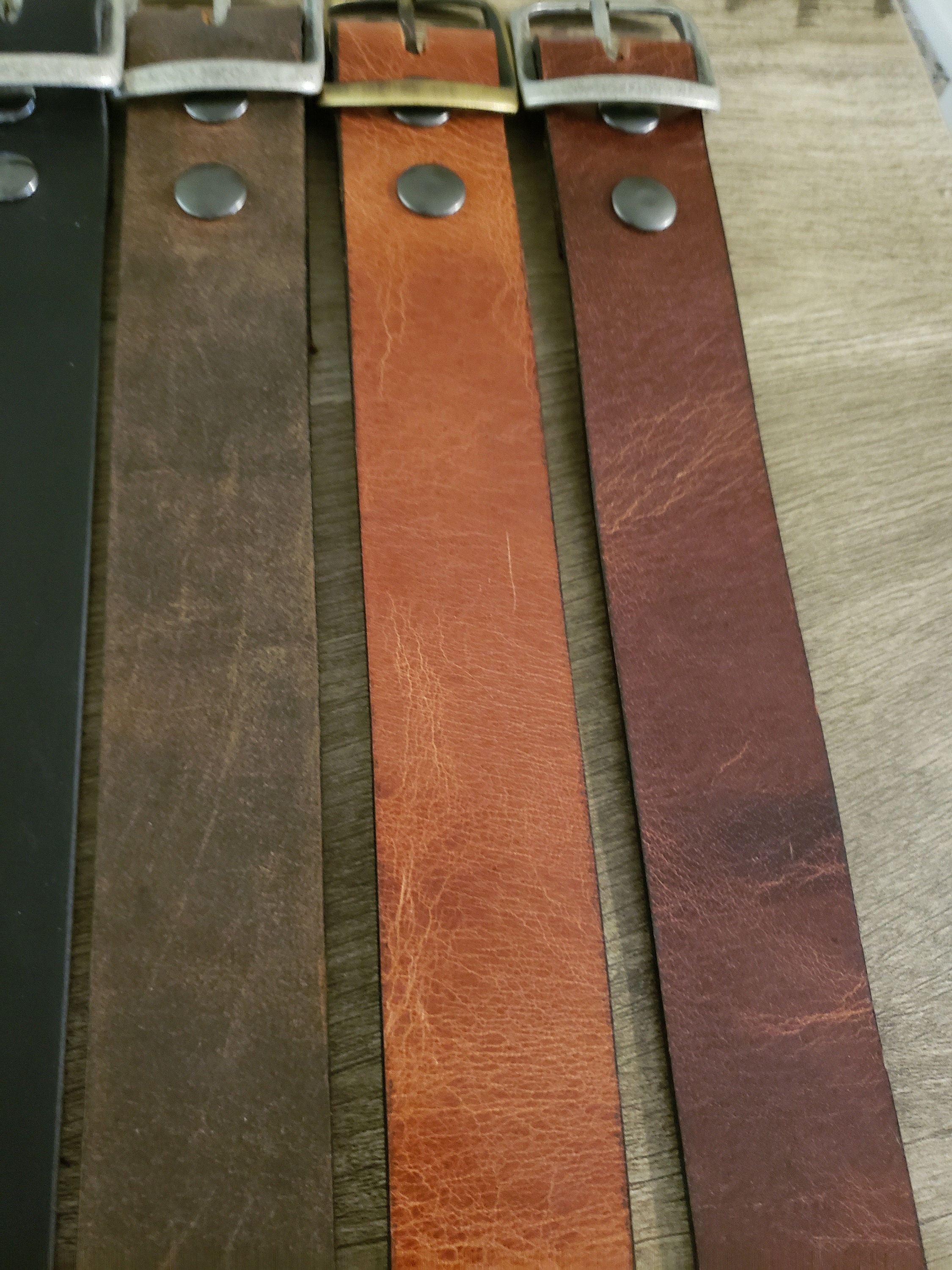 1 1/4 Custom Heavy Duty Leather Gun Belt Dress Belt Utility Etsy