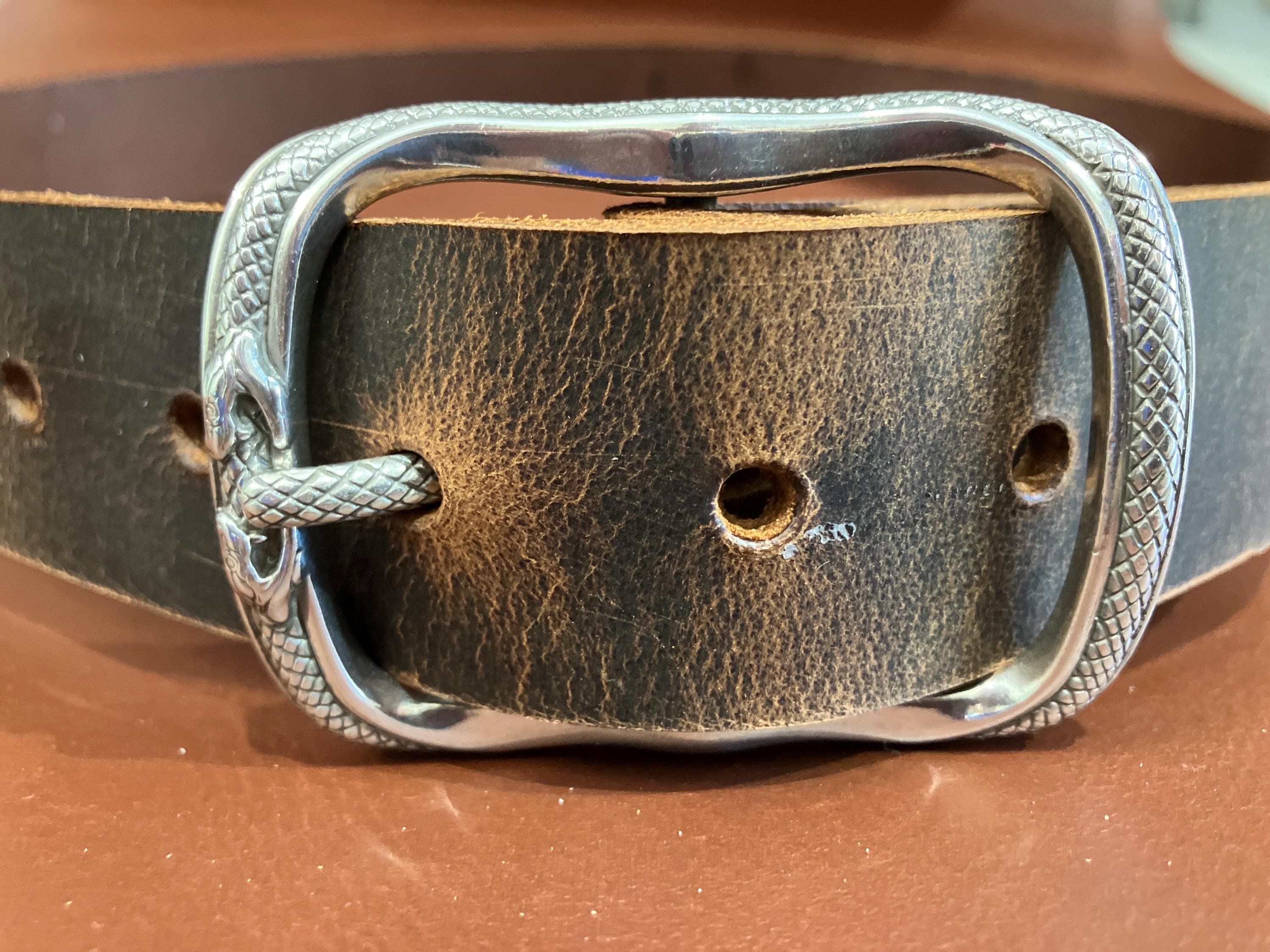 Vintage Snake Belt - Etsy