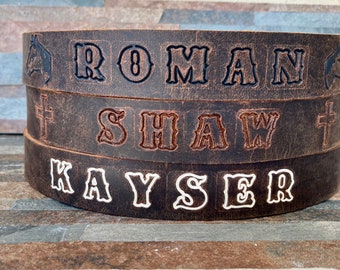 Kids Name Belt