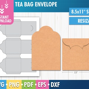 Envelope Template - Etsy
