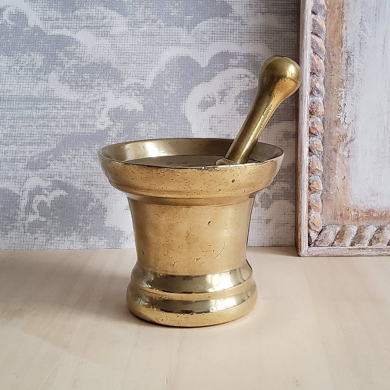 Antique mortier Et pilon
