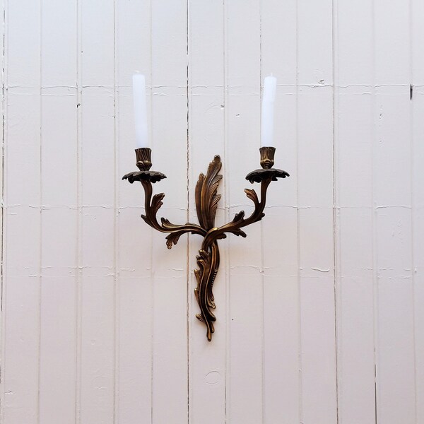 French Wall Candle Holder Etsy