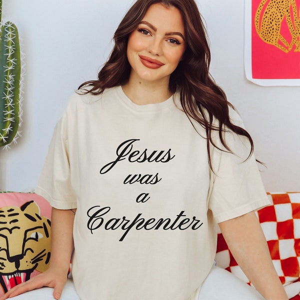 Jesus was a Carpenter, Custom Jesus Shirt, Jesus was a Swift, Funny Trendy Shirt, Coachella Shirt, Old Money Aesthetic, Jesus Was a Shirt