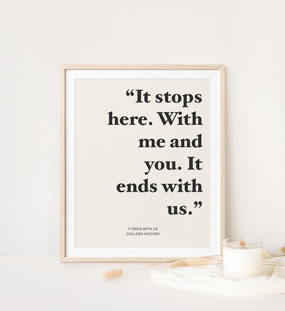Colleen Hoover 20 Oz Tumbler - It Ends With Us, Smut Shirts, Colleen Hoover Merch, Book Lovers