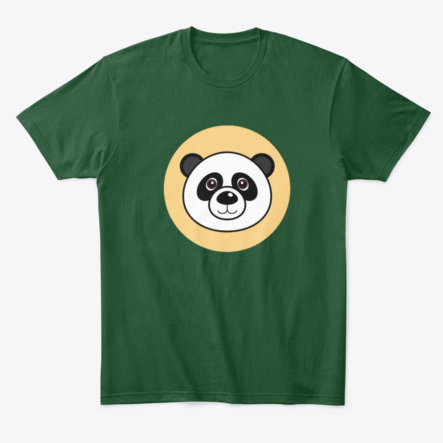 Panda T Shirt Süßes Panda Bär T Shirt Unisex Panda TShirt