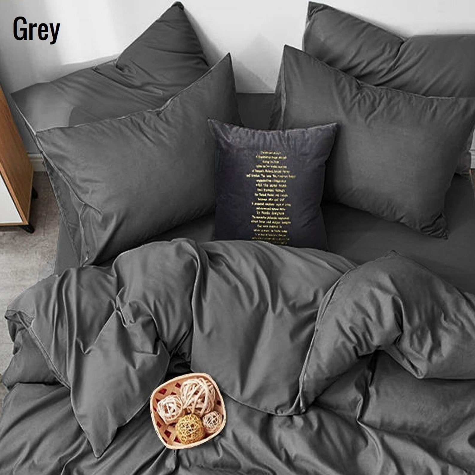 Bedding Bed set cotton Bedclothes Pillowcases Bed sheet Etsy