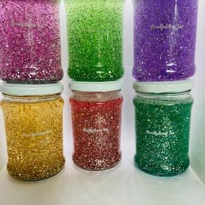 Mindfulness glitter/ sensory jar with guided relaxations/meditation/ mind jar/ calming jar image 2