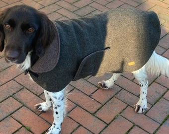 Loden coat for large dogs