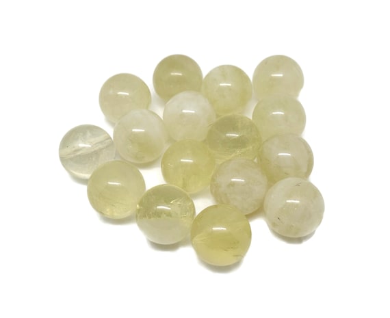 Citrine Sphere Stone – Citrine Crystal Ball - Healing Crystal Stones – Natural Citrine Sphere – Gift for Her – 20mm - SP1117