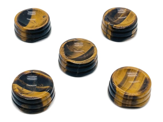 Tiger Eye Crystal Sphere Stand - Gemstone Sphere Stand - Sphere Crystal Holders - Home Decor - SD1002