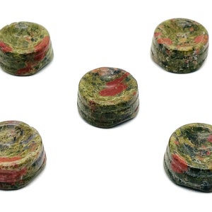 Unakite Crystal Sphere Stand - Gemstone Sphere Stand - Sphere Crystal Holders - Home Decor - SD1010
