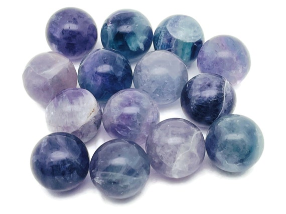 Fluorite Sphere Stone - Healing Crystals Stones - Home Decor – 20mm - SP1049