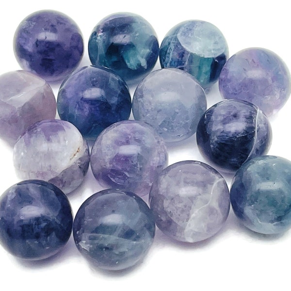 Fluorite Sphere Stone - Healing Crystals Stones - Home Decor – 20mm - SP1110