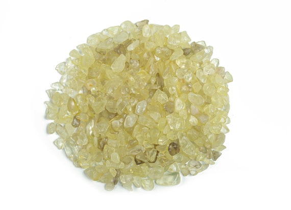 Citrine Chips – Crystal Citrine Stone – Healing Crystal Chips - Home Decor 7-12mm – CP1157