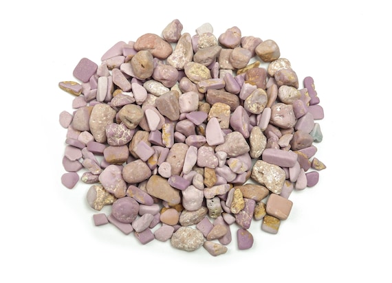 Phosphosiderite Chips – Gemstone Chips – Crystal Semi Tumbled Chips - Bulk Crystal - 7-15mm  - CP1041