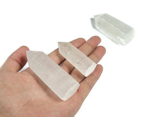 Snow Quartz Obelisk Tower Stone - Obelisk Tower Snow Quartz Stone - Loose Gemstone - Natural Snow Quartz - TW1058