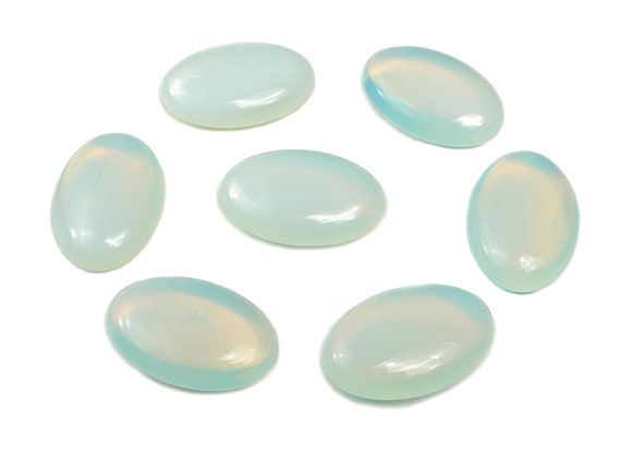 Opalite Palm Stone – Loose Gemstones –Natural Gemstone – Home Decor - 45x35mm - PA1022