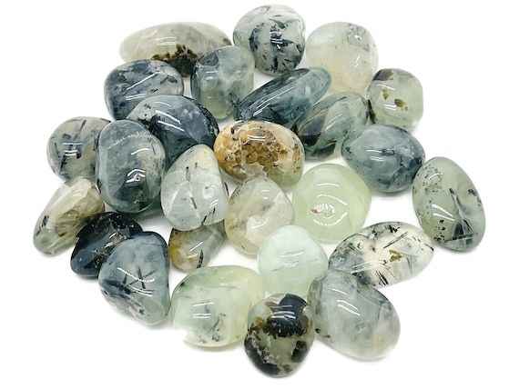 Prehnite Tumbled Stone - Natural Gemstone – Loose Gemstone – Tumbled Stones - TU1003