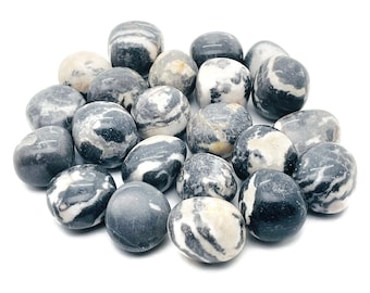 Zebra Calcite Tumbled Stone – Gemstone Zebra Calcite – Calcite stone – Loose Stone – TU1228