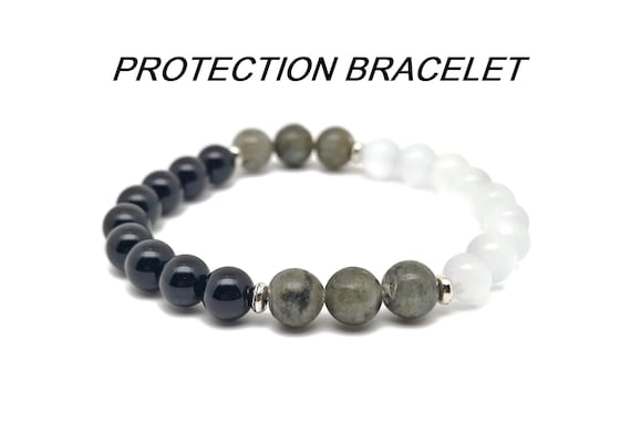 Protection Gemstone Bracelet - Handmade Crystal Bracelet - Men&Women Stretchy Bracelet - Gift for Her - Choose Your Bracelet - YY1002