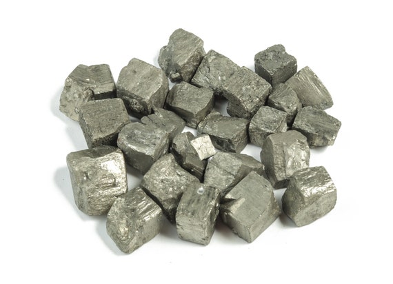 Pyrite Cube Crystal -Crystal Pyrite – Natural Pyrite - Crystal Healing - Strong Protection Stone – 0.4-0.6 inch - RA1023