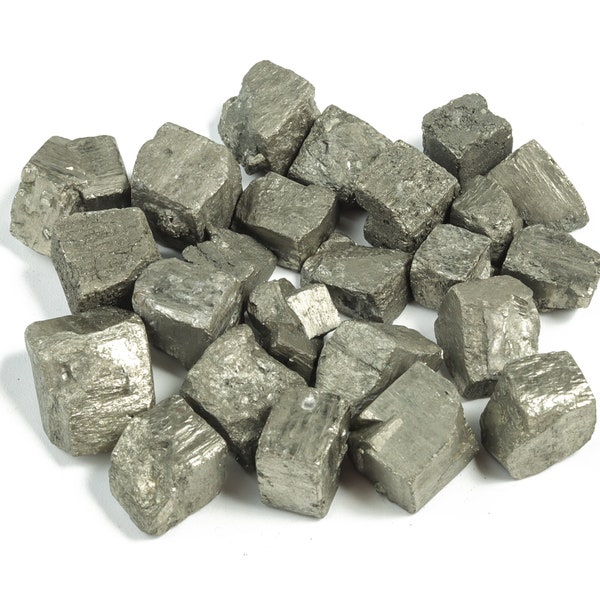 Pyrite Cube Crystal -Crystal Pyrite – Natural Pyrite - Crystal Healing - Strong Protection Stone – 0.4-0.6 inch - RA1023