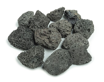 Raw Lava Volcanic Stone - Natural Lava Stone Crystal Gemstone - Spiritual Stone – RA1041
