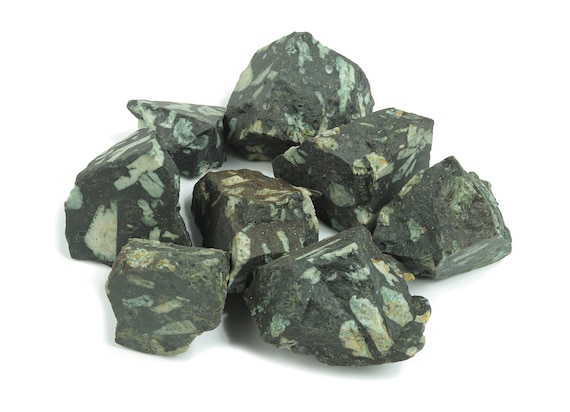 Chinese Writing Raw Stone – Rough Chinese Writing - Gemstone - Crystal – Healing Stone – RA1080