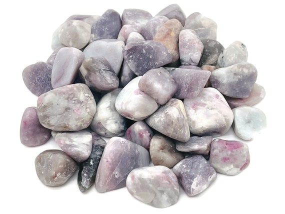 Plum Blossom Tourmaline Tumbled Stone - Plum Blossom Tourmaline Gemstone - Loose Gemstone –Crystal Natural Stone - TU1166