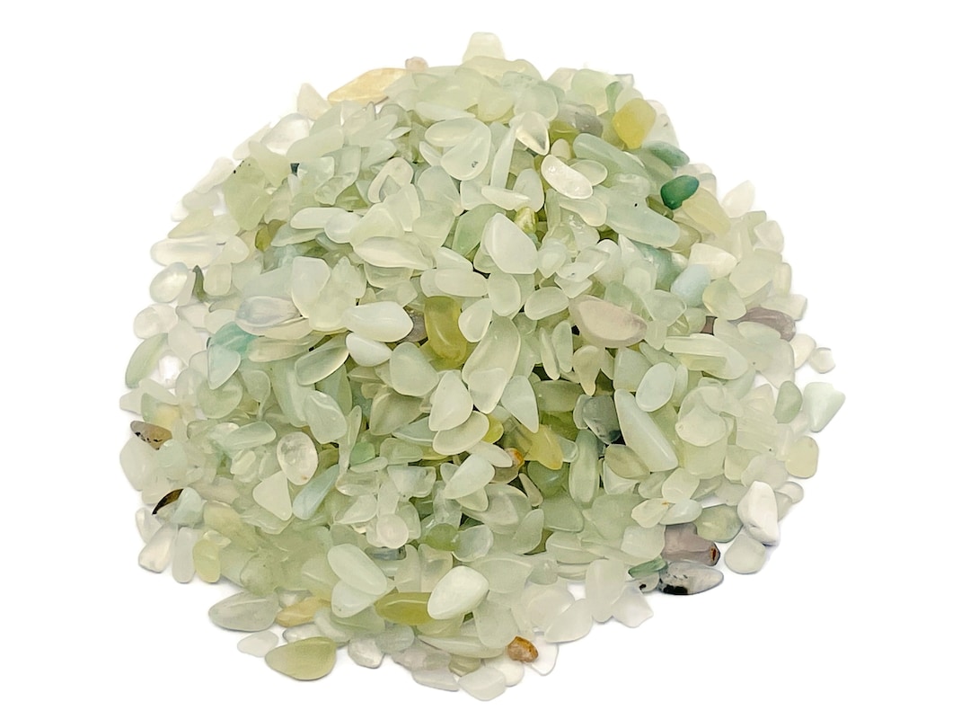 New Jade Chips Gemstone Chips Crystal Semi Tumbled Chips Etsy
