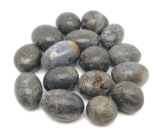 Cooper Agate Tumbled Stone - Minerals - Loose Stone - Agate Rocks – Healing Stones - TU1337