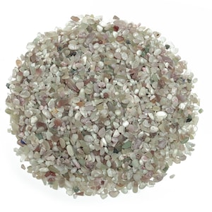 Plum Blossom Tourmaline Chips – Gemstone Chips – Crystal Semi Tumbled Chips - Bulk Crystal - 2-6mm - CP1135