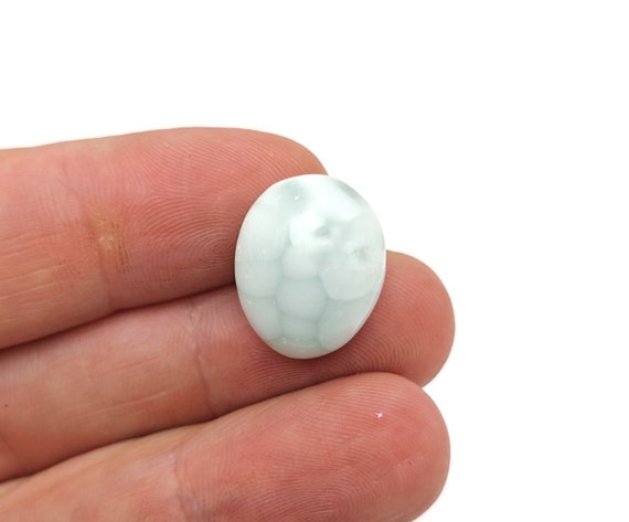 Green Sea Grean Tumbled Stone - Natural Lalima Stones - Polishen Sea Grean - Chakra Heart - TU11177