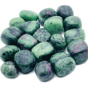 Ruby Zoisite Tumbled Stone - Ruby Zoisite Gemstone - Loose Gemstone - 100% Natural Stone -Ruby Zoisite Stone - TU1063