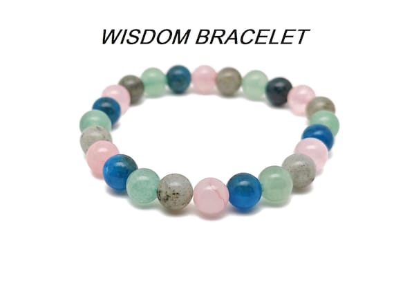 Wisdom Gemstone Bracelet - Handmade Crystal Bracelet - Men&Women Stretchy Bracelet - Gift for Her - Choose Your Bracelet - YY1066
