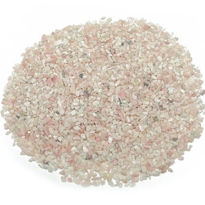 Pink Opal Chips – Gemstone Chips – Crystal Semi Tumbled Chips - Bulk Crystal - 2-6mm  - CP1031