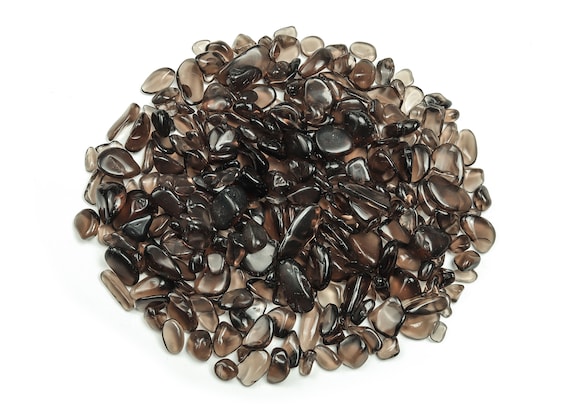 Apache Tear Chips – Gemstone Chips – Crystal Semi Tumbled Chips - Bulk Crystal - 7-15mm  - CP1094