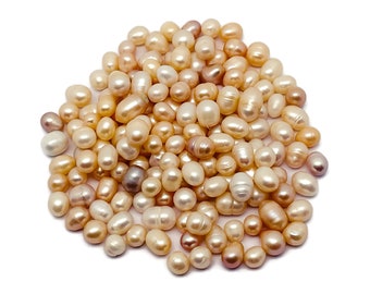 Natural Pearl – Reiki Chakra Healing – Making Jewelry - Bulk Crystal - 7-9mm  - CP1215