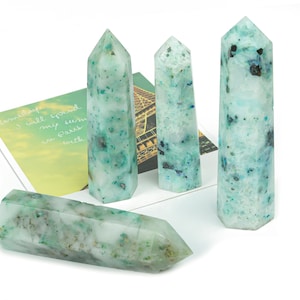 Phoenix Obelisk Tower Stone – Obelisk Tower Point Crystals – Meditation Gemstone - Gifts - TW1031