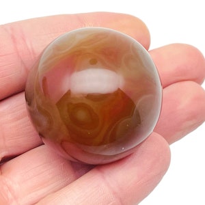 Carnelian Sphere Stone A++ – Crystal Ball - Healing Crystal Stones – Crystal Décor – 40-50mm - BA1011