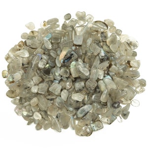 Moonstone Chips - Gemstone Chips - Crystal Semi Tumbled Chips - Bulk Crystal - 7-15mm - CP1153