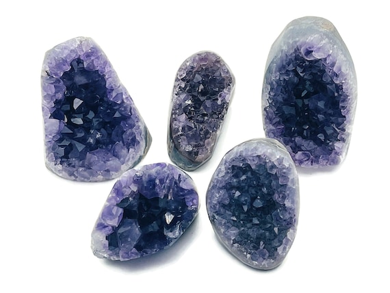 Amethyst Crystal Cluster +++ - Amethyst Raw crystal – Natural Amethyst Stone – Healing Amethyst Crystal – 1.8" to 2.8" – RA1225